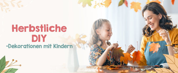 Herbstliche DIY-Dekorationen mit Kindern: Kreativität entfesseln! - Bumpli