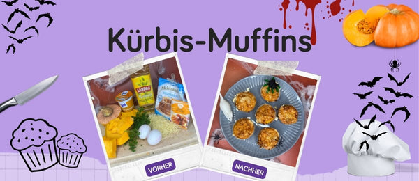 Saftige Kürbis-Muffins - Bumpli