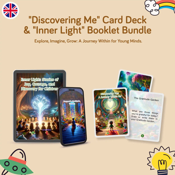 "Discovering Me" Card Deck & "Inner Light" Booklet Bundle - Bumpli