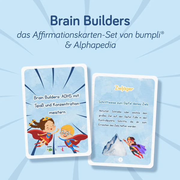 Brain Builders: ADHS mit Spaß und Konzentration meistern - Bumpli