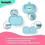 Brotdose mit GRATIS Sticker Set Buchstaben & Themenwelten - Bumpli