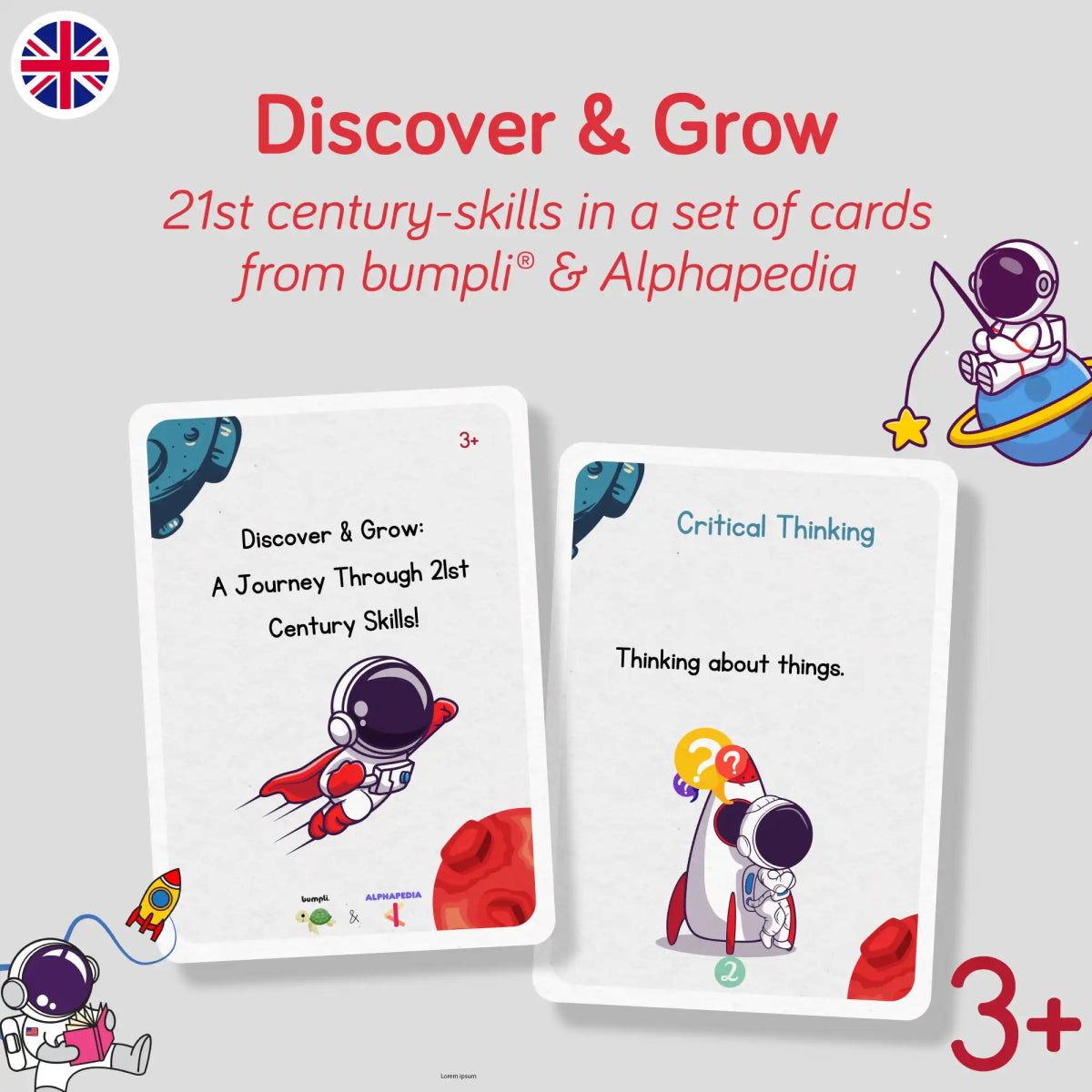 Discover & Grow: A Journey Through 21st Century Skills! 3+ EN - Bumpli