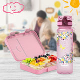“Schule-Set” - Lunchbox + 500 ml Trinkflasche - Bumpli